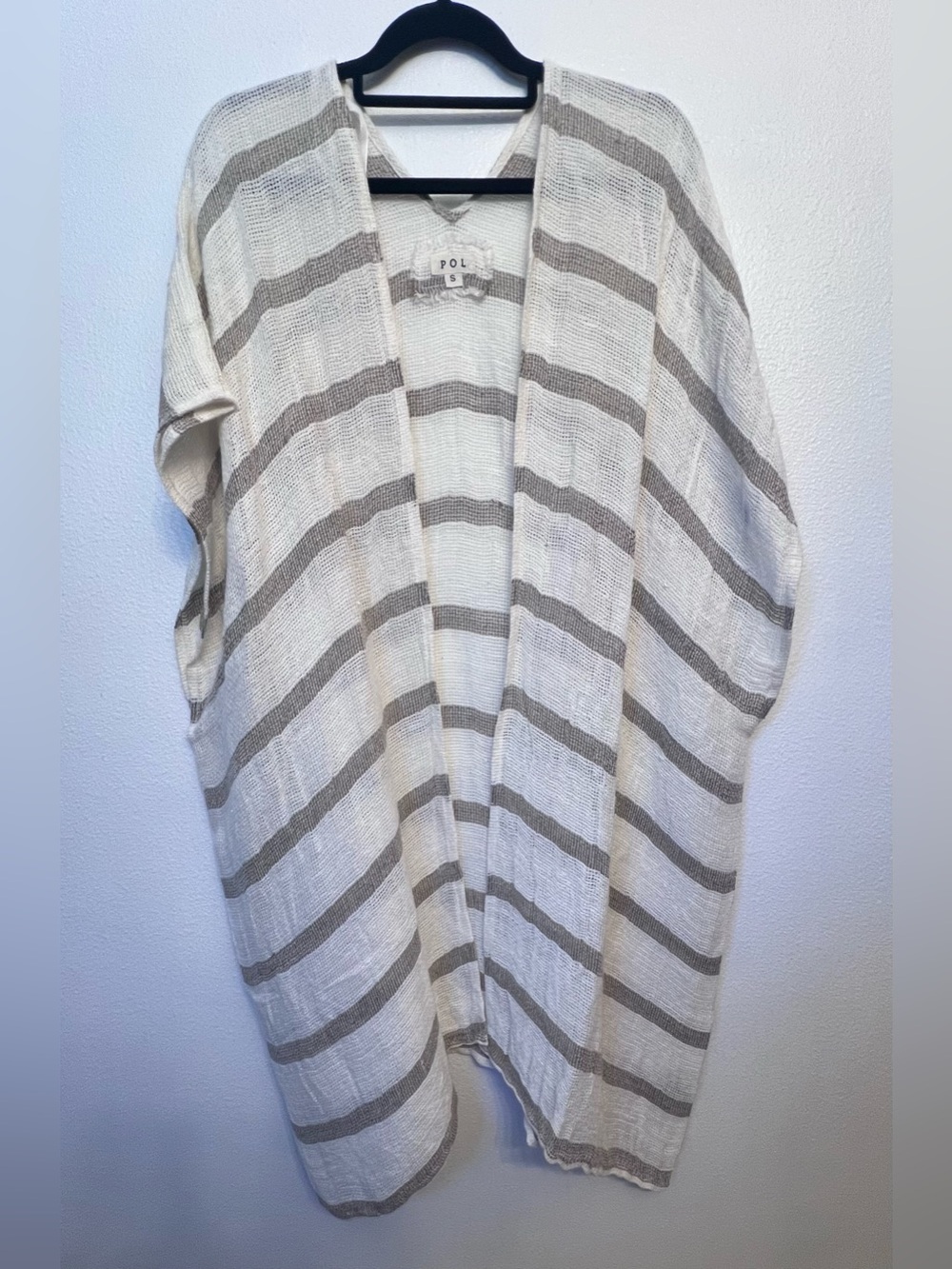 POL Striped Open Cardigan - Picture 3 of 12